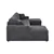 Modern Corduroy U-Shaped Sectional Sofa, Spacious, Cozy & Easy Assembl
