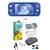 Nintendo Switch Lite Blue Console with Travel Kit Bundle