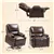 Luxurious Faux Leather Overstuffed Multi-Function Power Lift Recliner