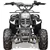 MotoTec Rex 110cc 4-Stroke Kids Gas ATV Black
