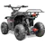 MotoTec Rex 110cc 4-Stroke Kids Gas ATV Black