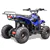 MotoTec Rex 110cc 4-Stroke Kids Gas ATV Blue