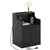 Modern 2-Piece Night Stand w/ USB Power Hub