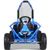 MotoTec Mud Monster Kids Electric 48v 1000w Go Kart Full Suspension Bl