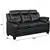 Finley Living Room Set Includes: Sofa, Loveseat & Chair Leatherette by Coaster