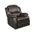 Lorraine Recliner Living Room Set Includes: Sofa, Loveseat & Chair Mocha Bonded Leather