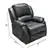 Lorraine Bel-Aire Deluxe  Reclining Living Room Set in Ebony  Includes: Sofa & Chair