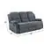 Crawford Luxury Recliner Sofa in Gray