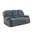 Crawford Recliner Set in Gray  Includes: Sofa, Loveseat 