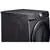 Samsung 4.5 Cu. Ft. High Efficiency Stackable Smart Front Load Washer - Black