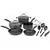 Cuisinart 12 PC Cookware Set - Black