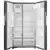 Insignia 26 5/16 Cu. Ft. Side-by-Side Refrigerator - Stainless Steel