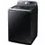 Samsung 5.2 Cu. Ft. High Efficiency Top Load Washer - Black Stainless Steel