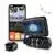 Rexing S1 PRO 1080p 3-Channel Wi-Fi Dash Cam with Built-in GPS - Black