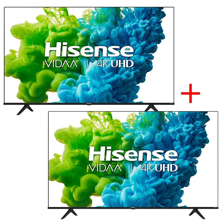 Hisense 50" A6 VIDAA Series 4K UHD Smart TV - BOGO