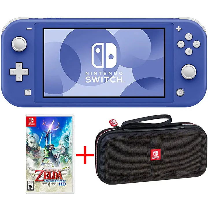 Nintendo Switch Lite Gaming Bundle - Blue