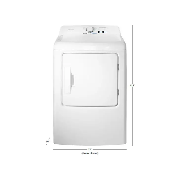 Insignia™ 6.7 Cu. Ft. 12Cycle Electric Dryer White BB21605201