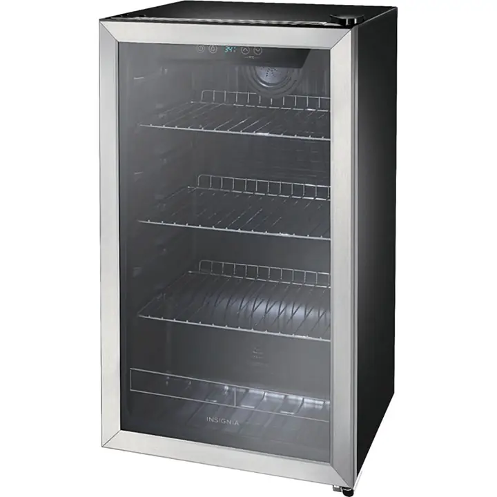 Insignia 115Can Beverage Cooler Stainless steel BB20938987