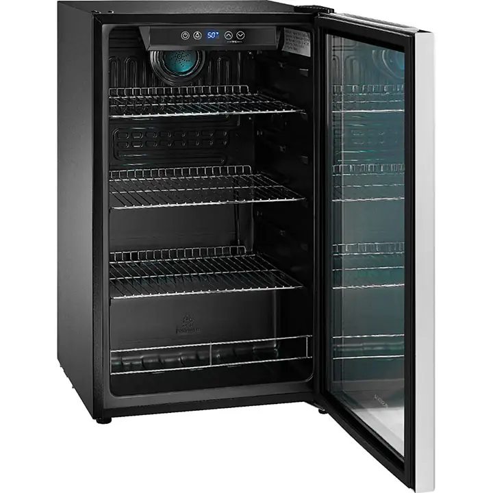 Insignia 115Can Beverage Cooler Stainless steel BB20938987