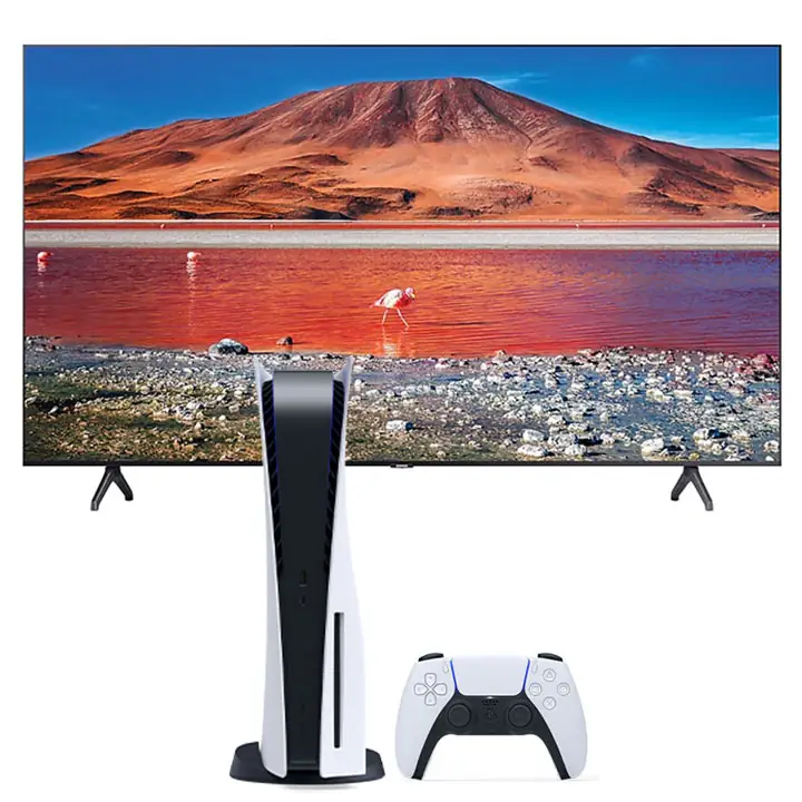 Samsung 58" TU7000 UHD 4K Smart TV & PS5 Disc Gaming Console