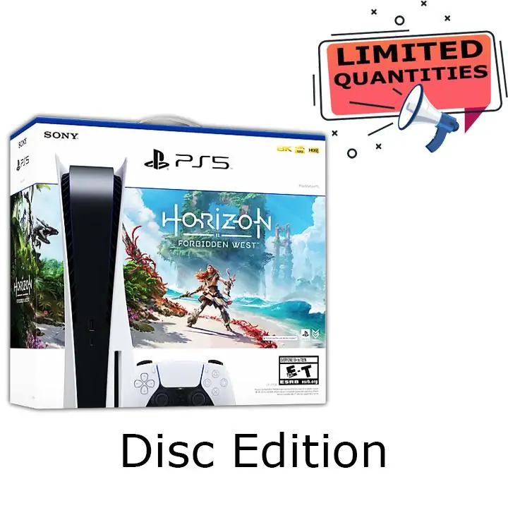 PlayStation 5 Horizon Forbidden West Console - Disc Version