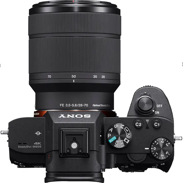 Sony Alpha a7 III Mirrorless [Video] Camera with FE 28-70 mm F3.5-5.6 OSS Lens - Black