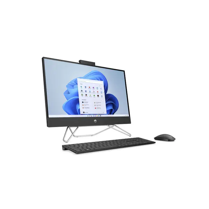 HP 23.8" All-in-One Pentium® Silver J5040 Desktop - Black