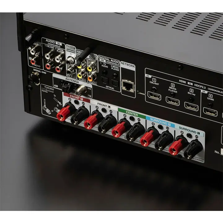 Denon AVRS660H 5.2 Ch AVR, Advanced 8K Upscaling, 3D Audio