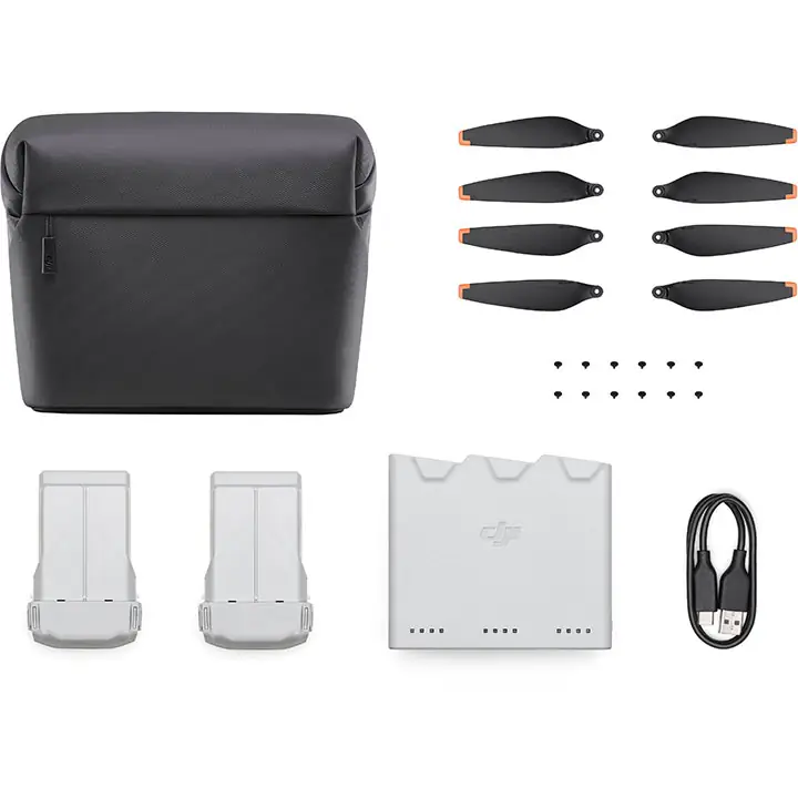 DJI Mini 3 Pro Fly More Kit Plus with 47min Intelligent Flight Battery and Propellers