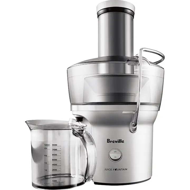 Breville Juice Fountain Compact Electric Juicer - Silver BB10884396