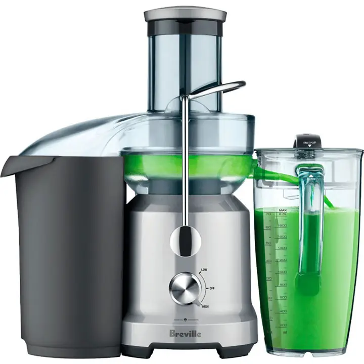 Breville Juice Fountain® Cold Electric Juicer - Silver