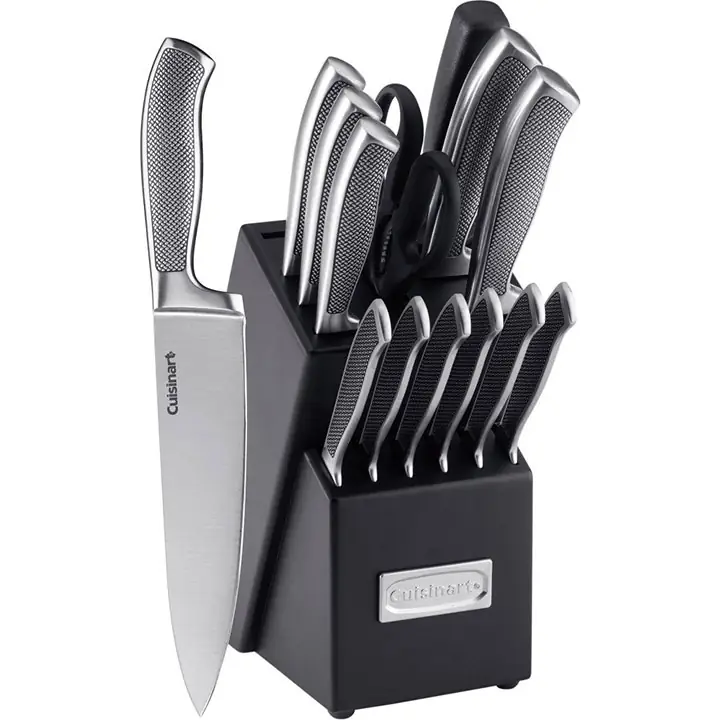 Cuisinart Classic Collection 15-Piece Cutlery Set - Black