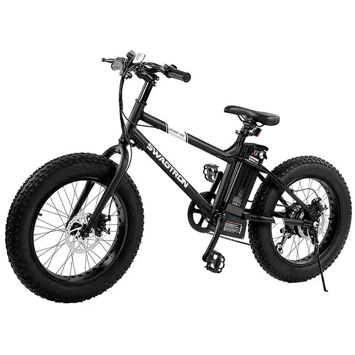 Swagtron EB-6 20" eBike with 18.6 mph Max Speed - Black BB21543058