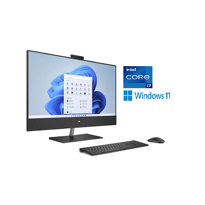 HP Pavilion 31.5” i7-12700T All-in-One Desktop Computer (16GB/512GB/Win 11H)