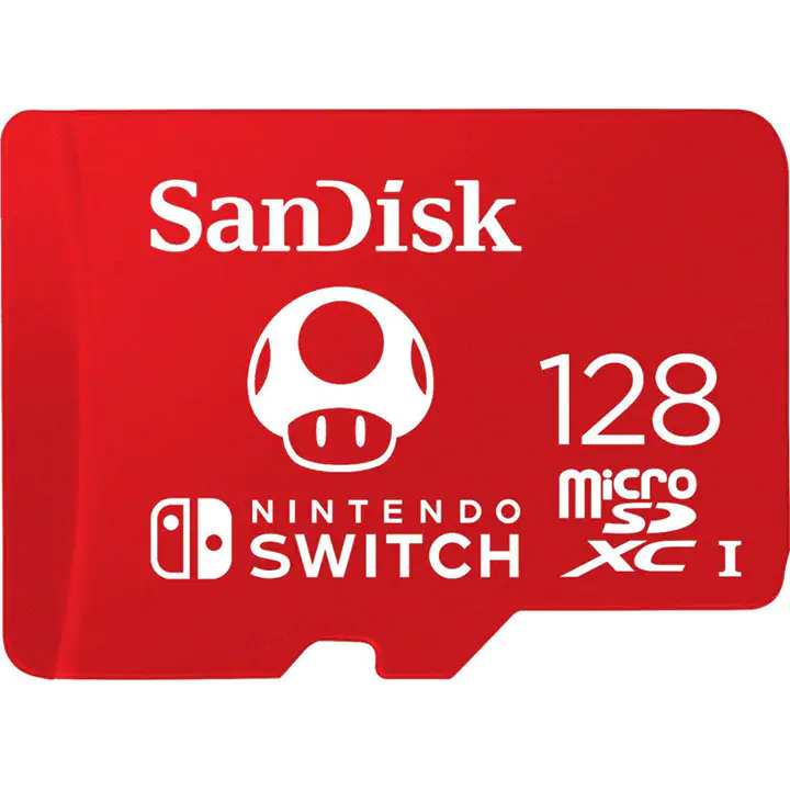 SanDisk 128GB microSDXC UHS-I Memory Card for Nintendo Switch