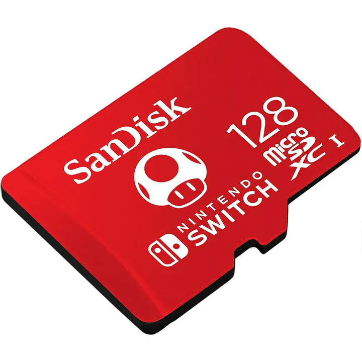 SanDisk 128GB microSDXC UHS-I Memory Card for Nintendo Switch