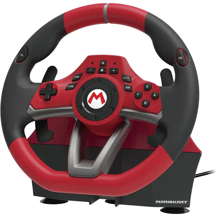 Hori Mario Kart Racing Pro Deluxe for Nintendo Switch - Red