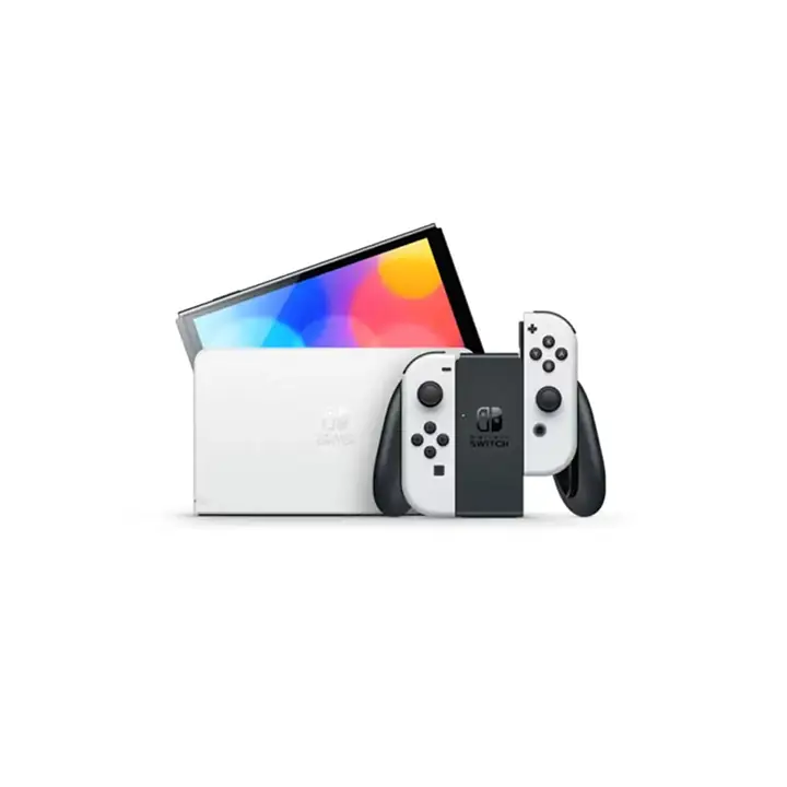 Samsung 65” CU7000 4K UHD Smart TV (2023) & Nintendo Switch White OLED Gaming Bundle
