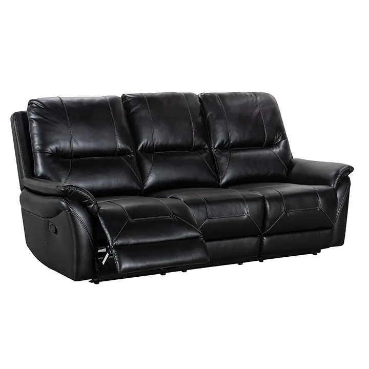 Reggio Reclining Sofa in Charcoal by Lifestyle