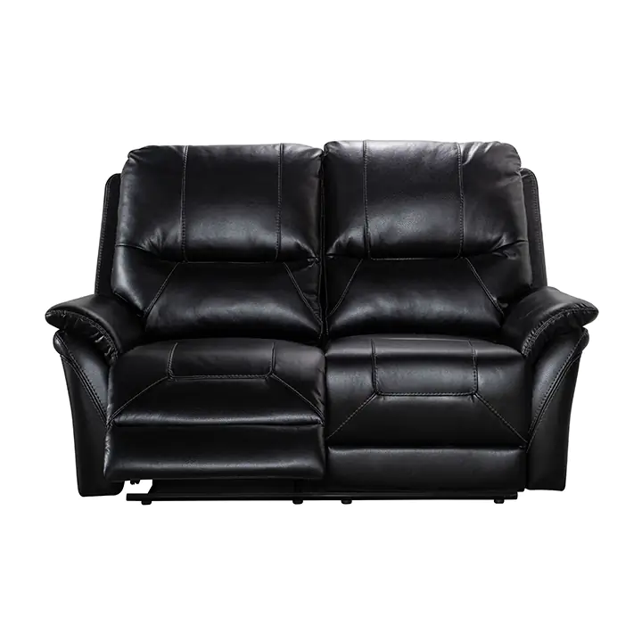 Reggio Reclining Loveseat in Charcoal by Lifestyle