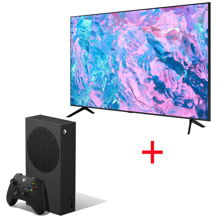 Samsung 65" CU7000 4K UHD Smart TV & Xbox Series S 1TB Bundle
