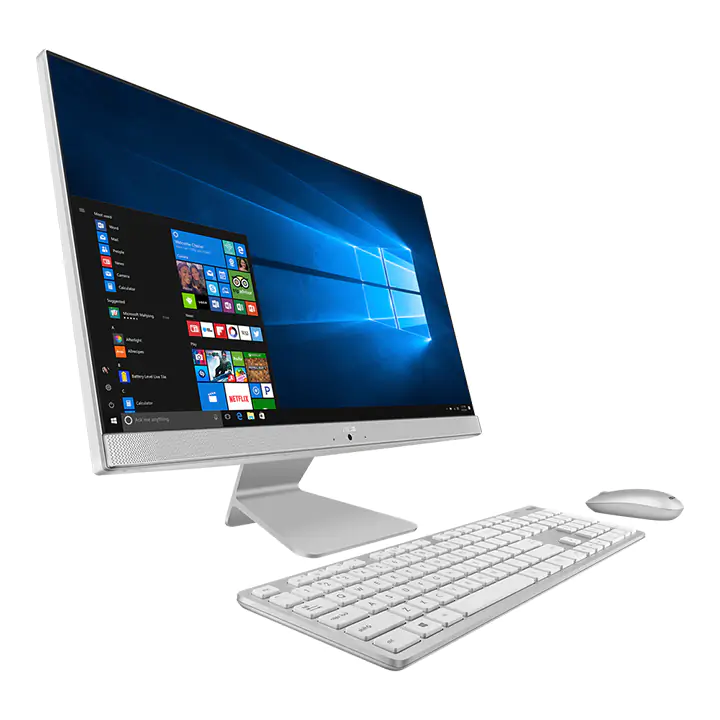 Asus Pentium Gold 23.8" AIO Desktop - White