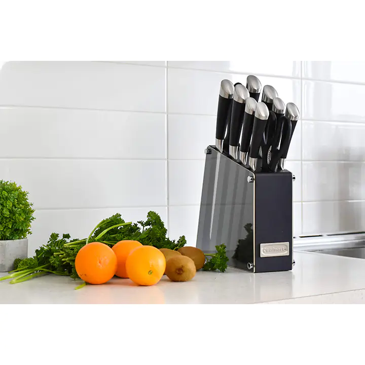 Cuisinart 11piece Cutlery Set with Block Black