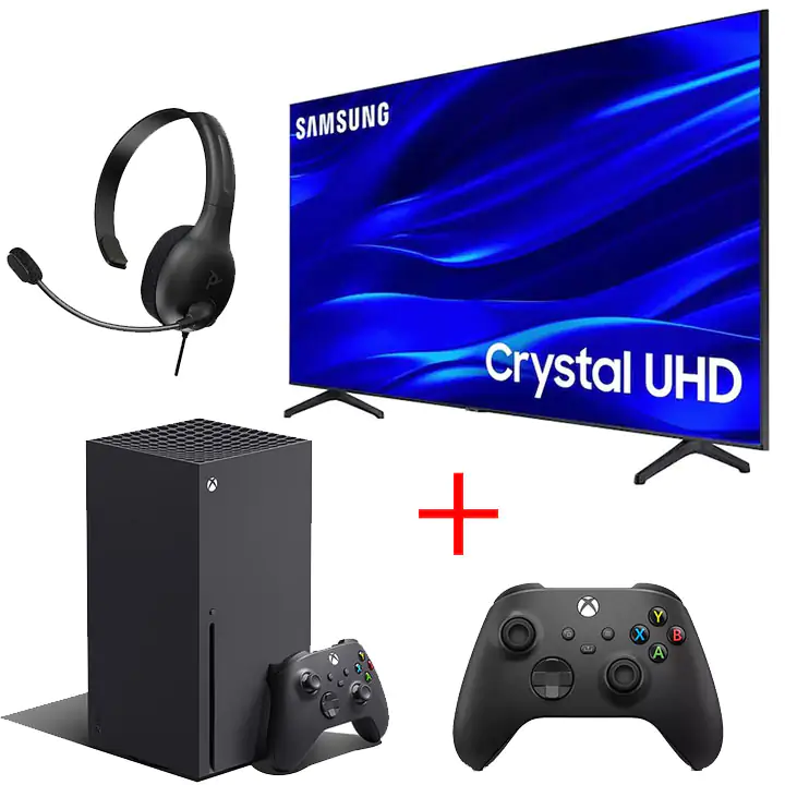 Samsung 65" TU690T Crystal UHD 4K Smart TV & Xbox Series X 1TB Bundle