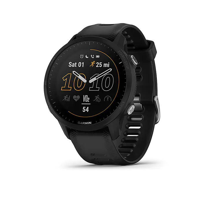 Garmin Forerunner 955 Black Silicone Smartwatch, 47mm