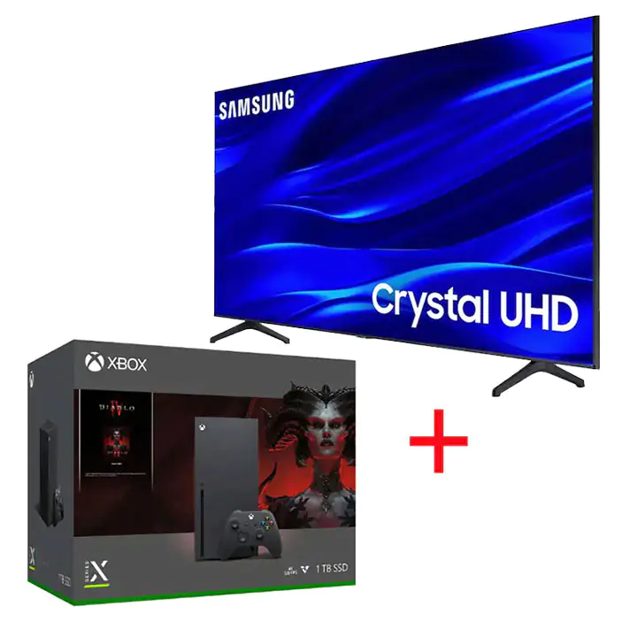 Samsung 65" TU690T UHD 4K Smart TV & Xbox Series X 1TB Diablo® IV