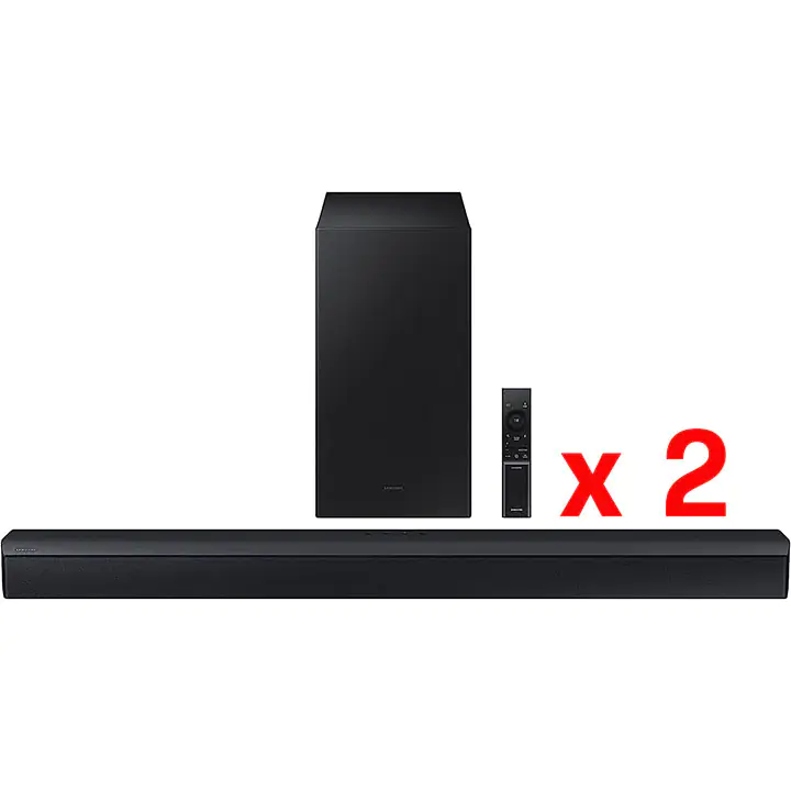 Samsung C-Series HW-C450 Soundbar - Bundle of 2