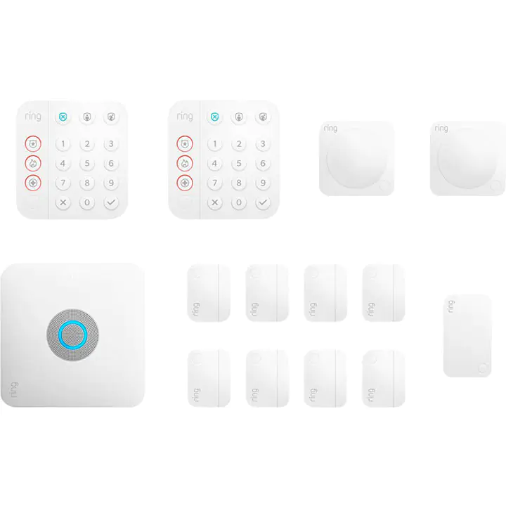 Ring Alarm Pro Home Security Kit 14 Pieces - White