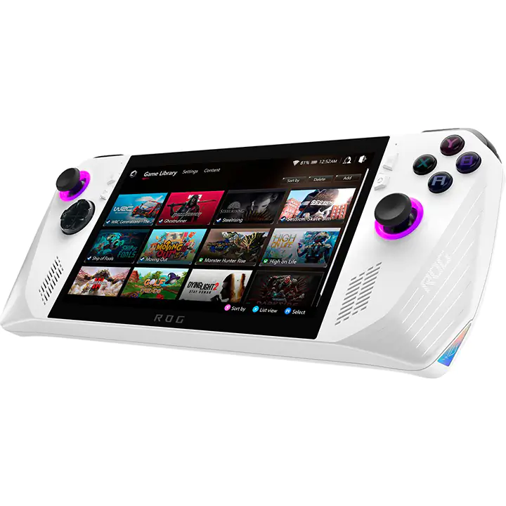 ASUS ROG Ally 7” 120Hz FHD 1080p Gaming Handheld - White
