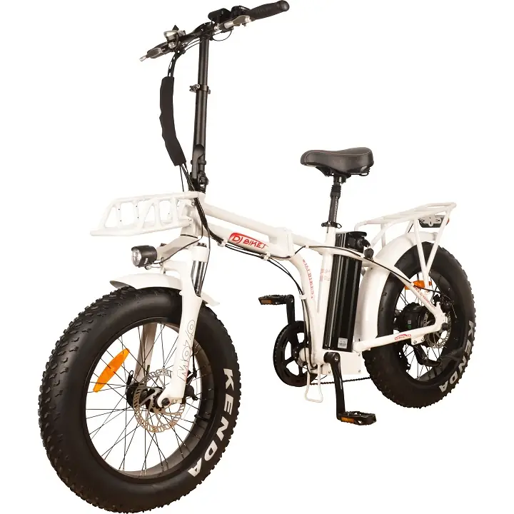 DJ Folding Bike 500W 48V 13Ah White